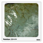 Water-Covered Rock Slab Nature Photo Wall Decal