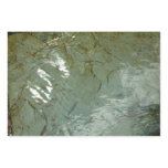 Water-Covered Rock Slab Nature Photo Wrapping Paper Sheets