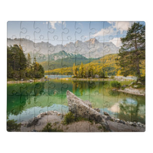 Water   Dachstein Mountains Lake Germany Jigsaw Puzzle