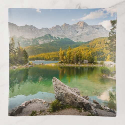 Water  Dachstein Mountains Lake Germany Trinket Tray