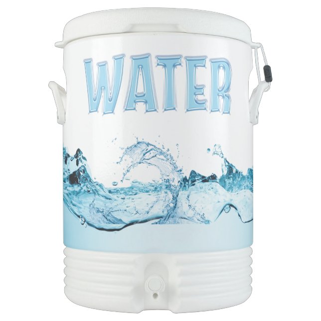Water Dispenser Igloo Cooler (Front)