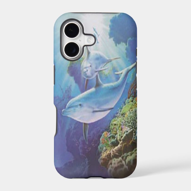Water Dolphin iPhone 7 Case (Back)