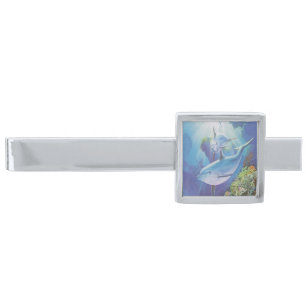 Water Dolphin Tie Bar