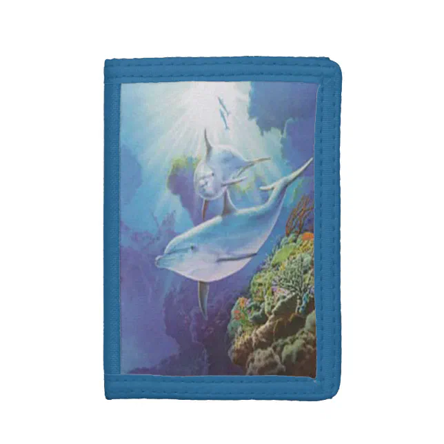 Water Dolphin Wallet | Zazzle