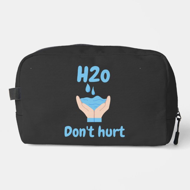water don't hurt dopp kit (Front)