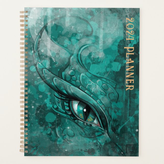 Water Dragon Art Planner (Front)