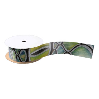 Water Dragon Satin Ribbon