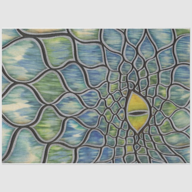 Water Dragon Tissue Paper (Front)