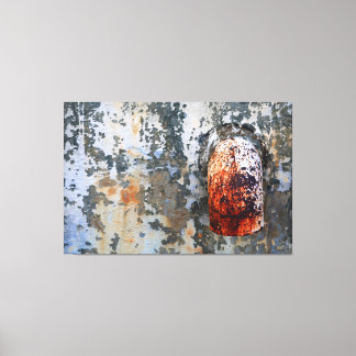 Water Drain Urban Decay Commercial Art Canvas Print