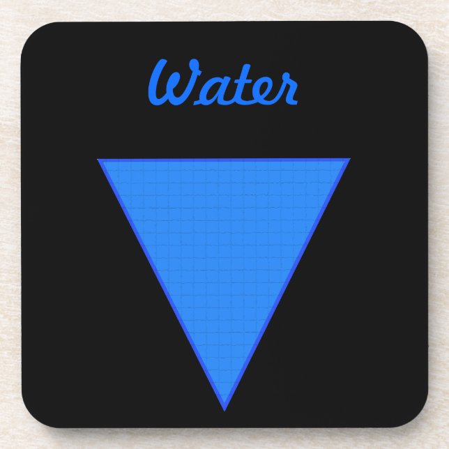 Water Drink Coaster (Front)
