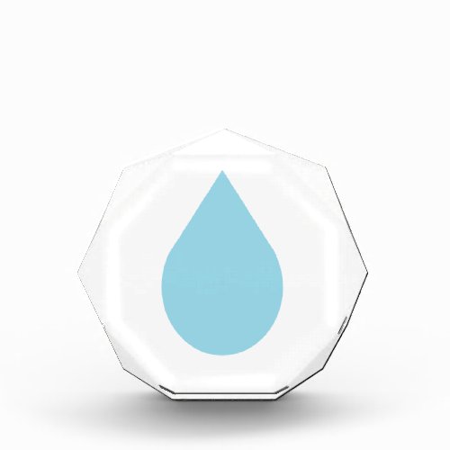 Water Drop Acrylic Award