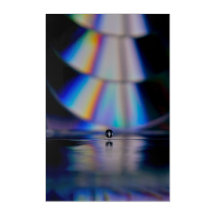 Water Drop and Its Reflection
