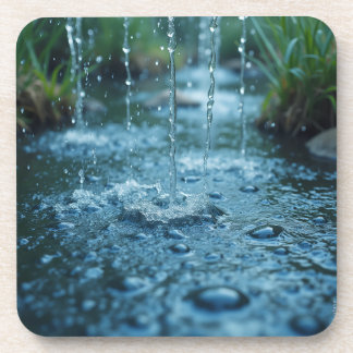  water drop beverage coaster