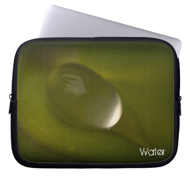 Water Drop Laptop or iPad Sleeve 2 (Front)