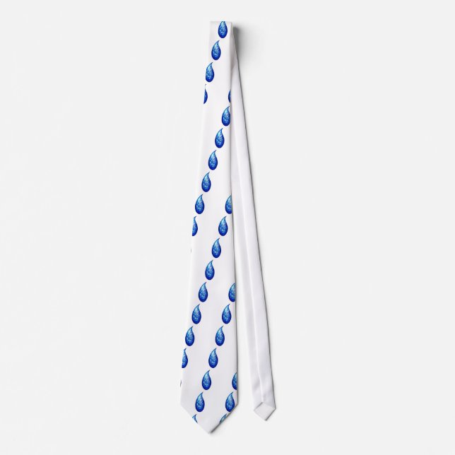 Water Drop Neck Tie (Front)