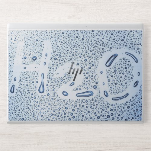 Water Drop Splash H2O HP Laptop Skin