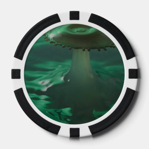 Water Droplet Poker Chips