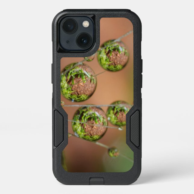 Water Droplet Reflection Otterbox iPhone Case (Back)