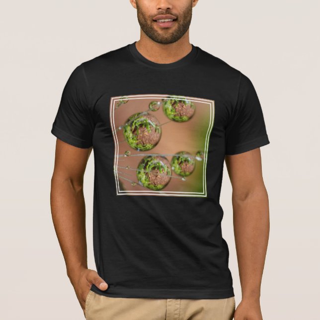 Water Droplet Reflection T-Shirt (Front)