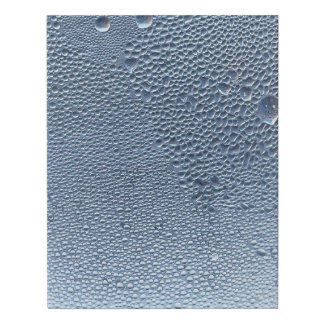 Water droplets faux canvas print