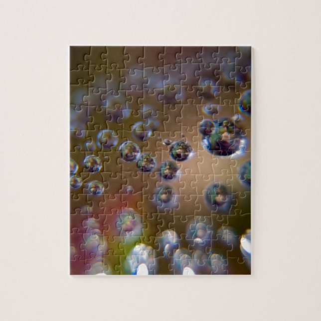 Water Droplets-Water in Motion Jigsaw Puzzle (Vertical)