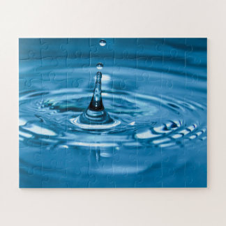 water droplett looking face jigsaw puzzle