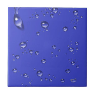 Water Drops Ceramic Tile