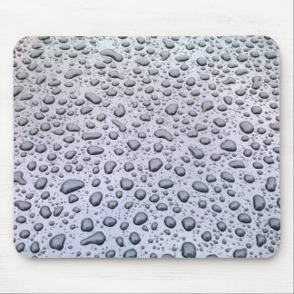 Water drops mouse pad