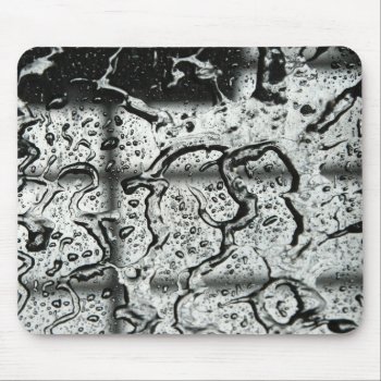 Water Drops Mousepad by lynnsphotos at Zazzle