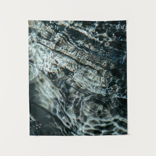 Water drops on body of water tapestry (Front)