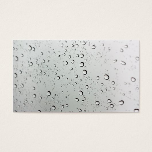 Water Drops on Glass (Front)