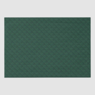Water Drops on Green Metal Tissue Paper