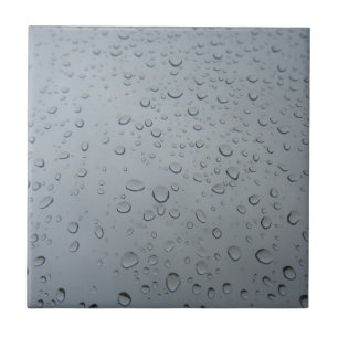Water Drops on Window, Rain Wallpaper Background Tile