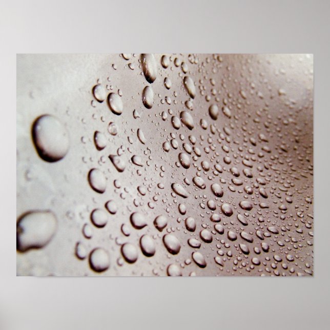 Water Drops Poster (Front)