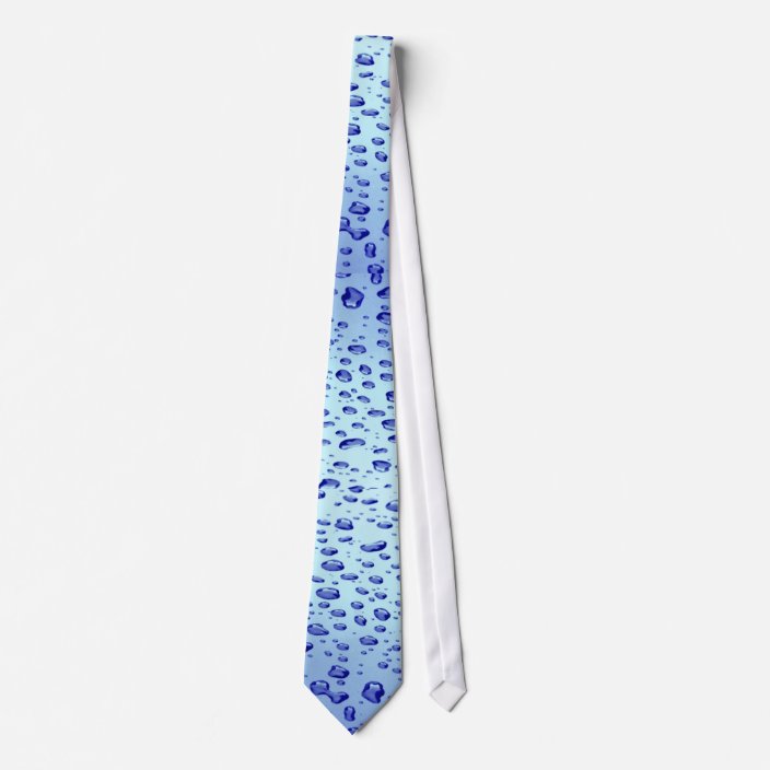 Water drops Theme Tie | Zazzle.com