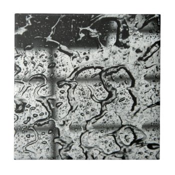 Water Drops Tile by lynnsphotos at Zazzle
