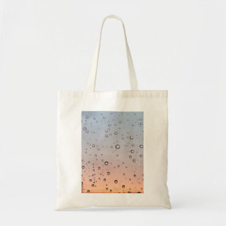 Water drops tote bag