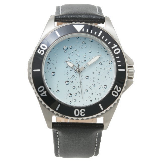 Water Drops Wrist Watch (Front)