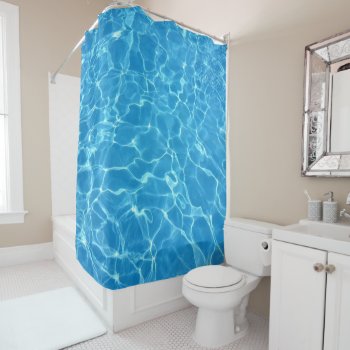 Water Effect Shower Curtain by Pir1900 at Zazzle