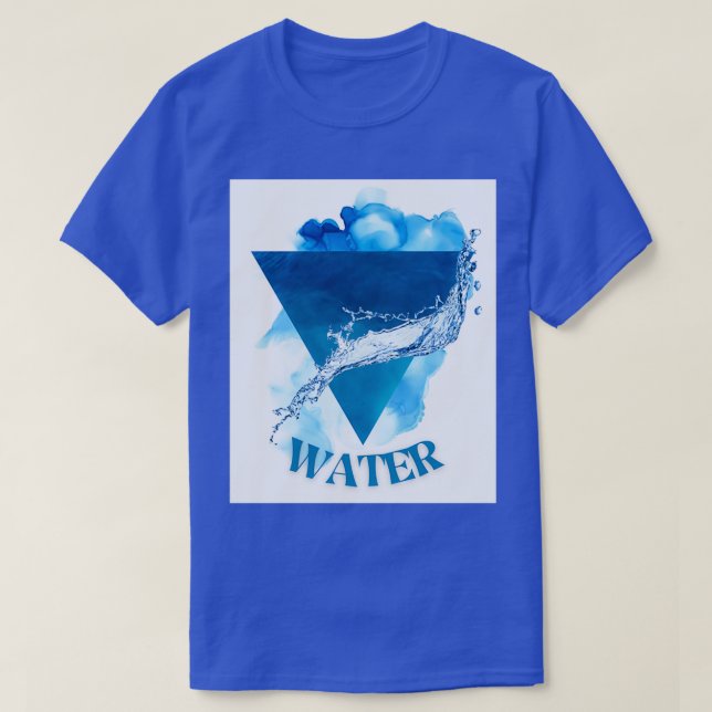 Water Element Symbol T-Shirt (Design Front)