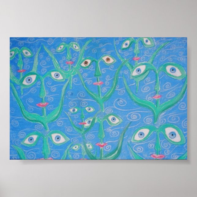 water eye reeds poster (Front)