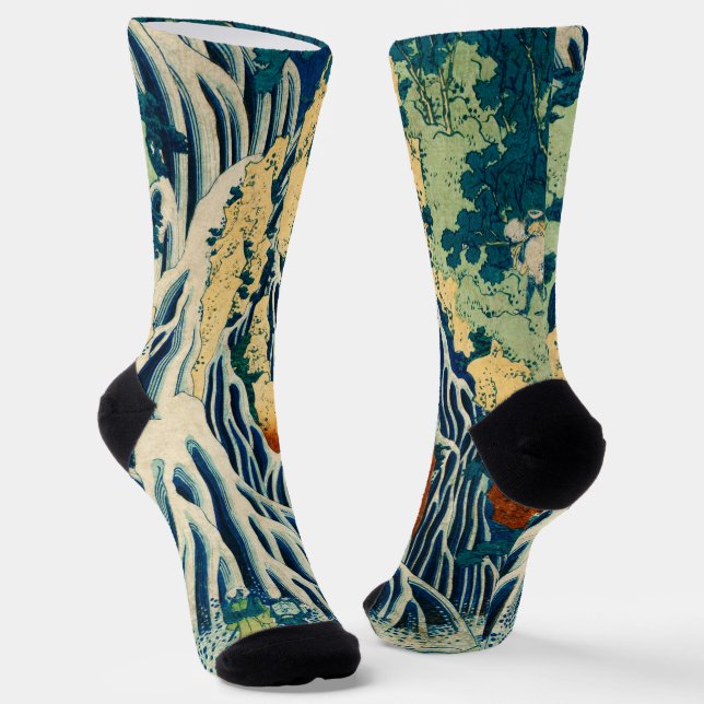 WATER FALL ART SOCKS (Angled)