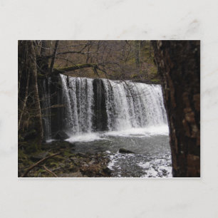 Water Fall country in wales, Brecon beacons Postcard