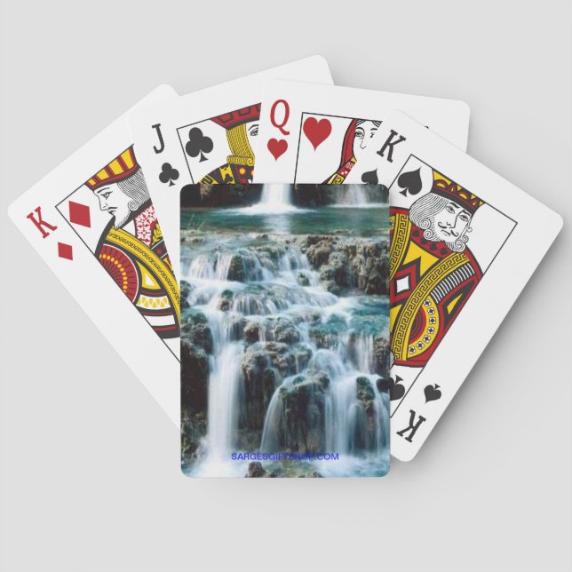 WATER FALL POKER CARDS (Back)