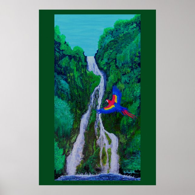 Water fall poster (Front)