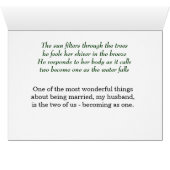 Water Falls Cards (Inside Horizontal (Bottom))