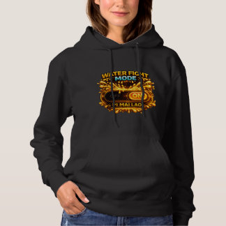 Water Fight Mode ON (Gaming Style) Hoodie