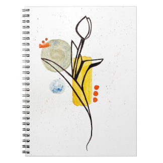 Water Flower Notebook