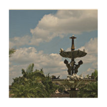 Water Fountain at Hollis Gardens