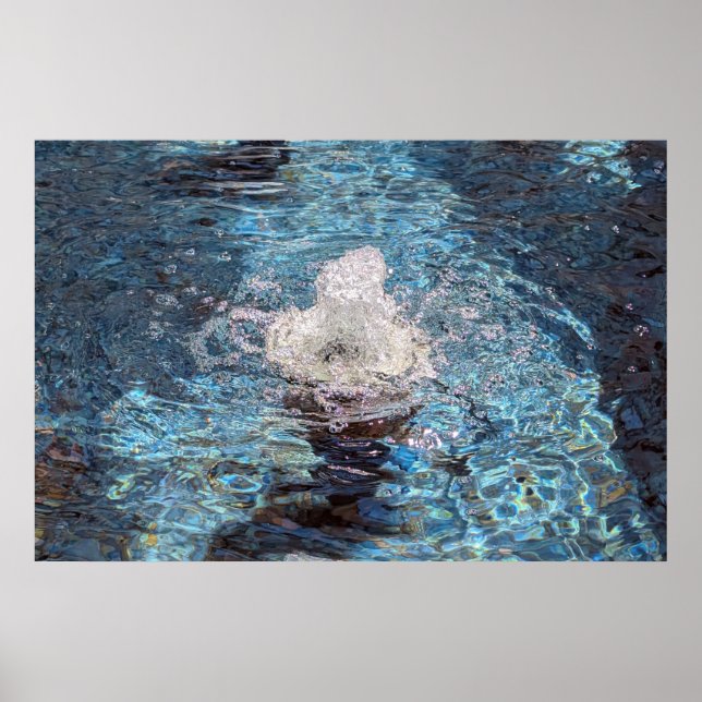 Water Fountain Poster (Front)